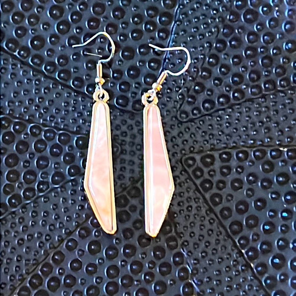 Rose Quartz Earrings